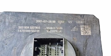 FIAT 500X MĚNIČ MODUL LED 503959321603