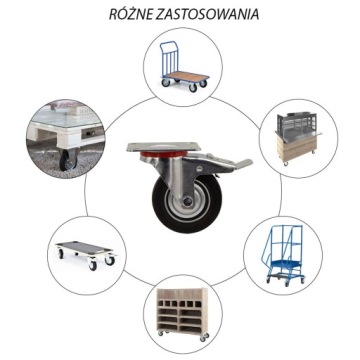 Колесо fi 200 тележка стойка шкаф стол 2STGU200
