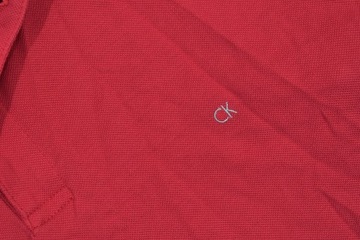 CALVIN KLEIN Koszulka Polo Męska z Małym Logo / M