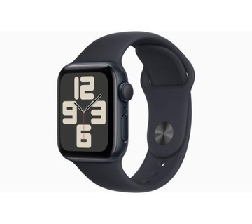 Apple Watch SE GPS 40mm Midnight Aluminium Case with Midnight Sport OUT