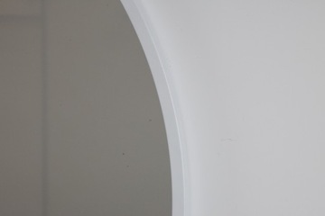 КРУГЛОЕ БЕЛОЕ ЗЕРКАЛО ЛОФТ 30 СМ