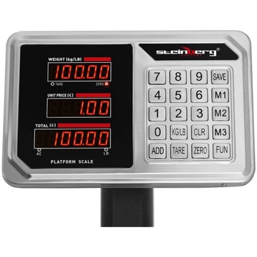 ПРОМЫШЛЕННЫЕ МАГАЗИНСКИЕ ВЕСЫ ЦИФРОВЫЕ СКЛАДНЫЕ 100 КГ