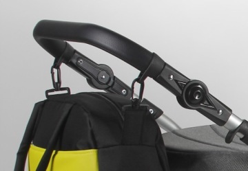 Гондольная коляска Nativa Spost Alu+ Eco из натуральной кожи