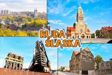 Magnesy na lodówkę miasta - RUDA ŚLĄSKA