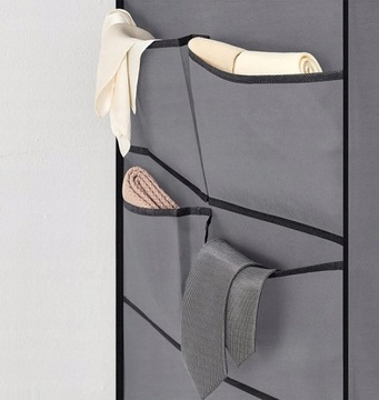 ТКАНЕВЫЙ ШКАФ ВЫСОКИЙ, БОЛЬШОЙ ТЕКСТИЛЬНЫЙ ШКАФ, МЕТАЛЛИЧЕСКИЙ КАРКАС, 170см, XXL