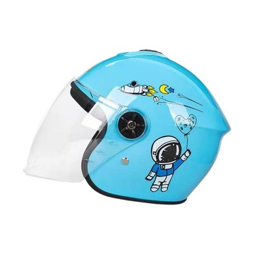 Kask rowerowy dla dzieci Lekki, oddychający, regulowany pasek pod brodą,