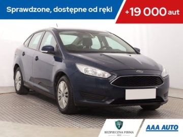Ford Focus III Sedan Facelifting 1.6 Ti-VCT 105KM 2017 Ford Focus 1.6 i, Salon Polska, Klima