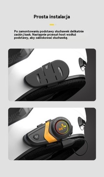 Bluetooth-гарнитура для мотоциклетного шлема LX3