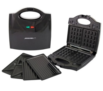 OPIEKACZ GOFROWNICA GRILL 3W1 TOSTER SANDWICH 700W