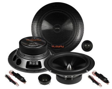 GŁOŚNIKI samochodowe Musway ME6.2C - 165mm 16,5cm 2x100W 3 Ohm SYSTEM AUDIO