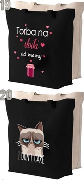 Torba bawełniana Z NADRUKIEM