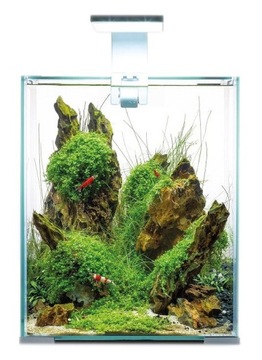 AQUAEL SHRIMP SET 30 BIAŁY DAY&NIGHT 29X29X35