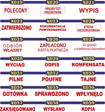 PIECZĄTKA - WYCIĄG ODPIS - tanie pieczątki