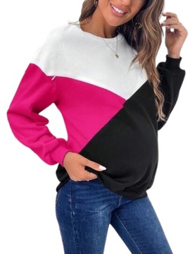 SHEIN BLUZA DAMSKA CIĄŻOWA WIELOKOLOROWA 38 ŁLA