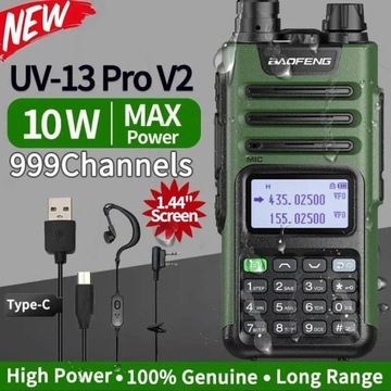 BAOFENG UV 13 Pro V2 10 Вт двухдиапазонный тип