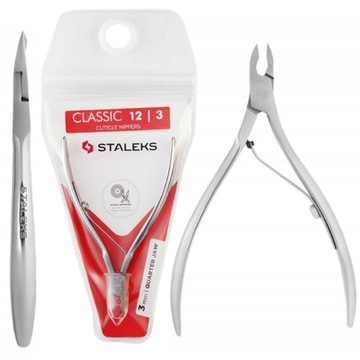 STALEKS PROFESJONALNE CĄŻKI DO SKÓREK I PAZNOKCI CLASSIC NC-12-3 3MM