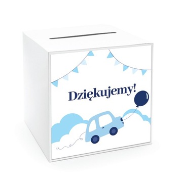PUDEŁKO NA KOPERTY PREZENTY ROCZEK CHRZEST ZR03