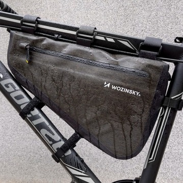 WOZINSKY BICYCLE SANIT BAG ТРЕУГОЛЬНАЯ НАСТЕННАЯ СУМКА FRAME BAG 5L
