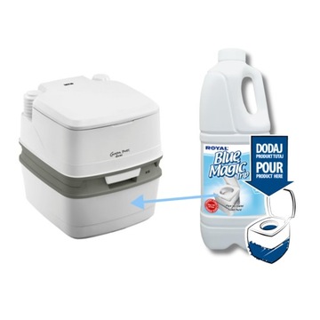 Концентрат - жидкость 2л для туристических туалетов BLUE MAGIC TRIP