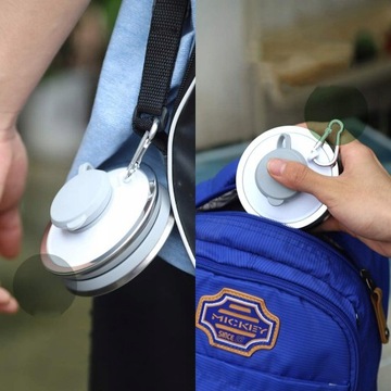 СКЛАДНАЯ СИЛИКОНОВАЯ ПОРТАТИВНАЯ БУТЫЛКА ДЛЯ ВОДЫ