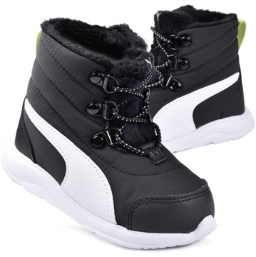 Buty Dziecięce PUMA Fun Racer ocieplane -01 r.24