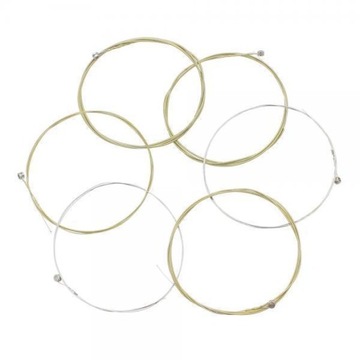 3X 6pcs Stainless Steel Strings Set for