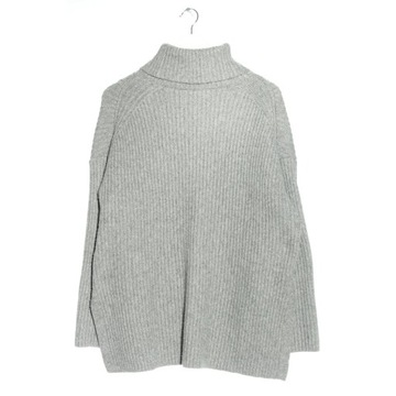 H&M Sweter z golfem Rozm. EU 38 jasnoszary