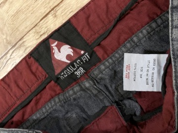 LE COQ SPORTIF Regular Fit Spodnie Męskie JEANS 36