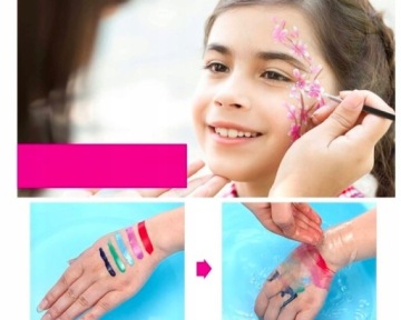 КРАСКИ ПРЕМИУМ КРАСКИ ДЛЯ ПОКРАСКИ ЛИЦА И ТЕЛА, МОЮЩИЕСЯ, БЕЗОПАСНЫЕ ДЛЯ ДЕТЕЙ