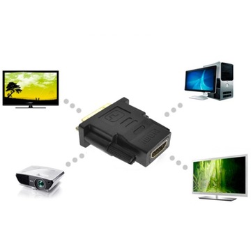 КОНВЕРТЕР АДАПТЕРА HDMI В DVI АДАПТЕР FHD 4K