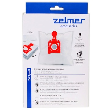 4x WORKI ODKURZACZ ZELMER JUPITER SOLARIS ORIGINAL
