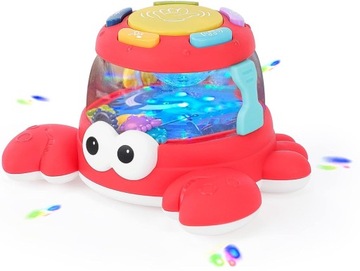 Игрушка для ползания беглого краба СО ЗВУКОМ И СВЕТОМ