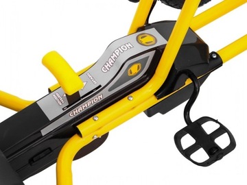 Чемпионский ГОКАРТ С ПЕДАЛЯМИ, НАДУВАННЫМИ КОЛЕСАМИ, ТОРМОЗАМИ