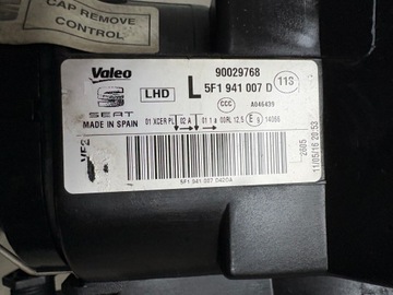 FULL LED PŘEDNÍ LEVÝ SEAT LEON III 3 SVĚTLO 5F1941007D