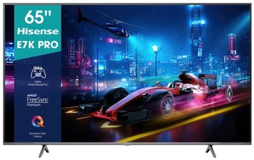 Телевизор HISENSE 65E7KQ Pro QLED 4K, 144 Гц, Atmos