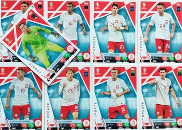 ЕВРО-2024 TOPPS MATCH ATTAX ОБНОВЛЕНИЕ MEGA MULTIPACK POLSKA LIMITED