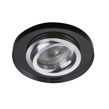 Szklane oczko sufitowe Kanlux MORTA CT-DTO50-B