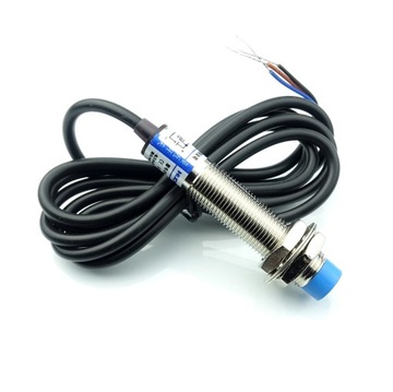 Индуктивный датчик приближения LJ12A3-4-Z/BX NPN NO + угловой кронштейн