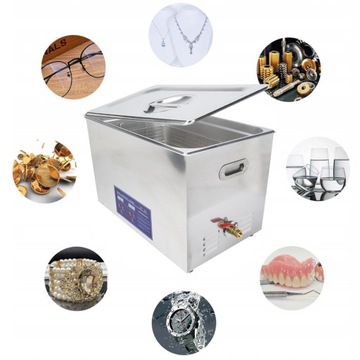 Myjka Ultradźwiękowa 30l Wanna TH-100A Moc Całkowita 1100W Koszyk Grzanie