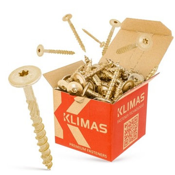 Столярные шурупы по дереву 8x80 Винты для стропил с шайбой Torx