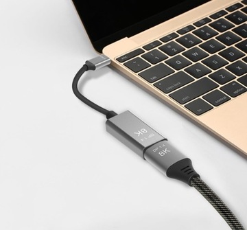 Кабель-адаптер USB-C DisplayPort 1,4 8K 5K 4K Display Port, гнездо 144 240 Гц
