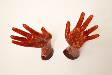 СТЕКЛЯННАЯ РУЧНАЯ СКУЛЬПТУРА РУЧНОЙ РАБОТЫ КРЮЧОК PL