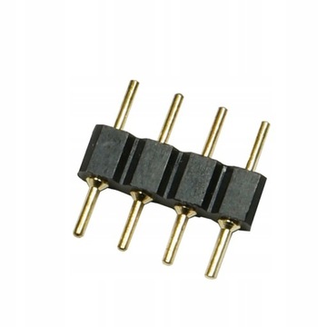 Złączka do taśmy LED RGB 10mm 4-PIN MĘSKA łącznik