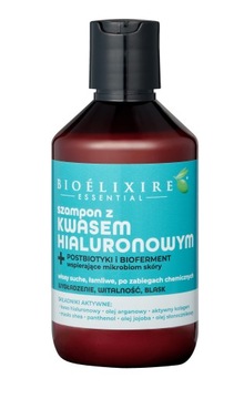 Bioelixire Szampon z kwasem hialuronowym i postbiotykami 300ml - nowy skład