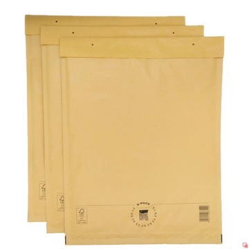 Koperty bąbelkowe K20 480x370 E-Pack BRĄZOWE duże HURT x50
