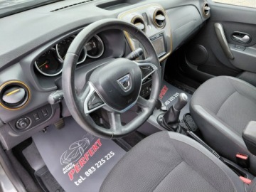 Dacia Sandero II Hatchback 5d Facelifting 0.9 TCe 90KM 2017 Dacia Sandero Stepway Salon PL Serwis Bezwypadek Benzyna 90KM, zdjęcie 8