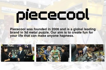 Металлический 3D-пазл Piececool: Тысяча журавликов-оригами для амулета охраны