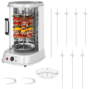 PIONOWY GRILL MINI OPIEKACZ KEBABA 7 SZPIKULCÓW