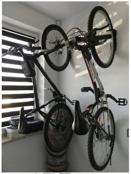 2 настенные вешалки для велосипедов Настенный держатель для велосипедов вертикальный складной 30 кг