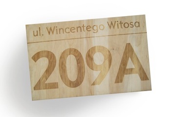 ДЕРЕВЯННАЯ ТАБЛИЧКА С НОМЕРОМ ДОМА АДРЕСОМ 30х20 см